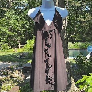 Kimchi blue black halter mini 🔥